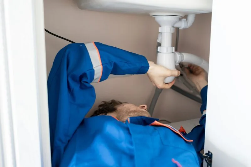 Professional drain cleaning service